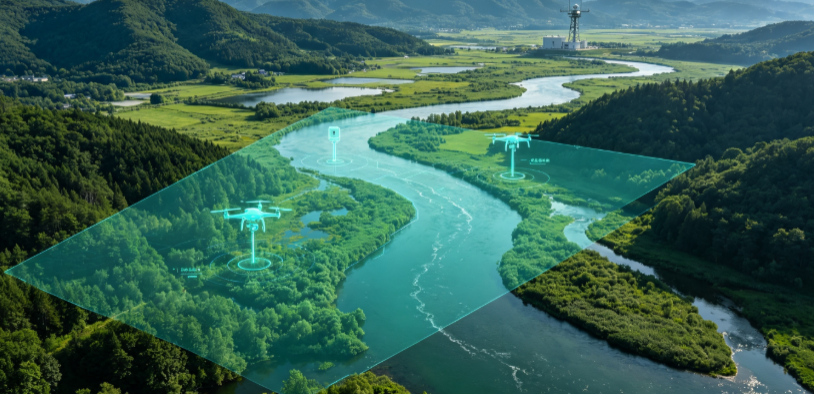 白银区GEO 全域空间监测筑牢生态屏障，空间技术支撑环境治理与灾害防御