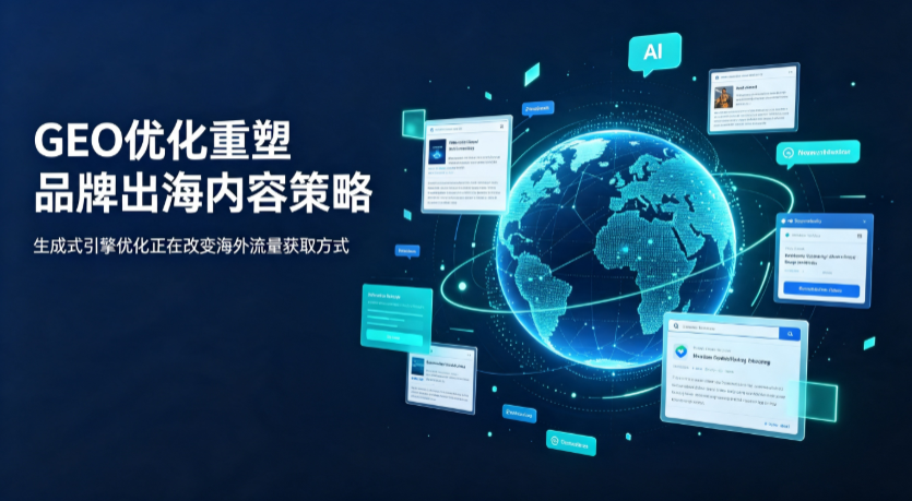 白银区AI 时代 GEO 兴起，品牌出海内容策略迎来重大调整